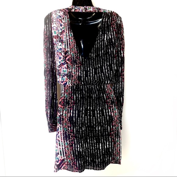 Parker 💯 silk long sleeve dress - Picture 6 of 12